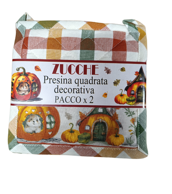 SET PRESINA 2PZ ZUCCHE QUAD Ingrosso Accessori cucina Tellini S.r.l.